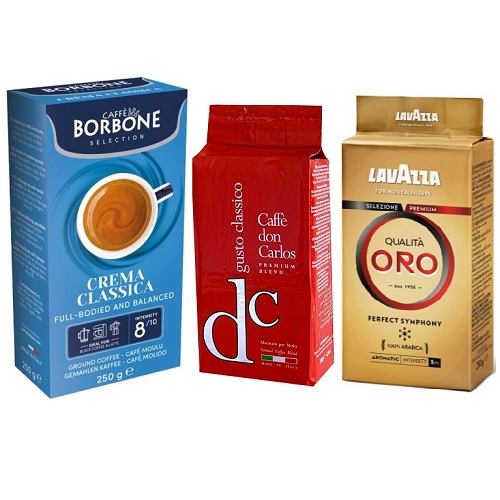 Кофе молотый 3 вида